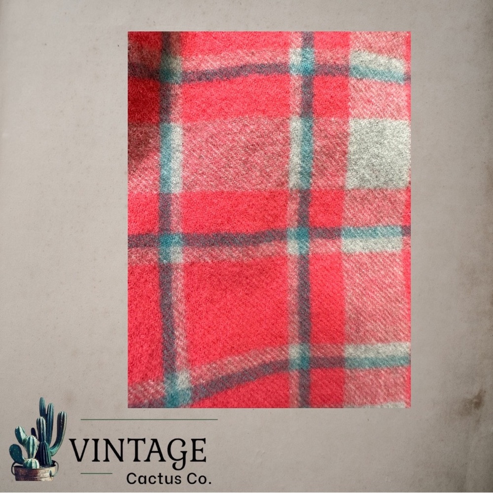 GORGEOUS JCREW PLAID WOOL SCARF w/TASSELS 🧣 - Picture 8 of 8